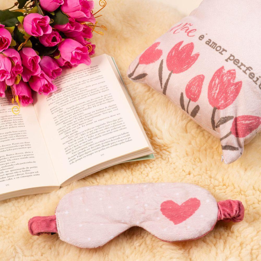 Conjunto Almofada Conforto E Tapa Olhos Para Relaxamento Materno - 1