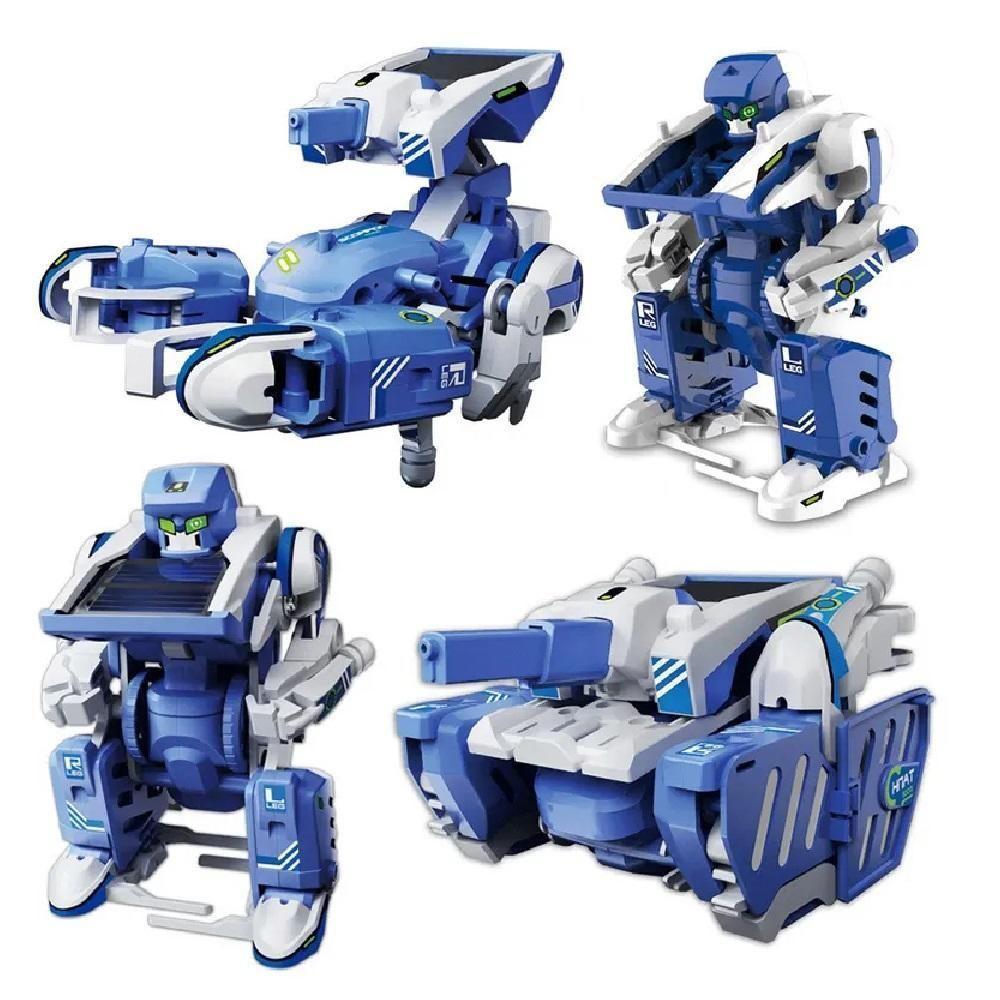 Kit Robo Solar 3 Em 1 Educacional Robotica Brinquedo De Montar Kit Completo Eletronica Tanque Caminhao Escorpiao - 3