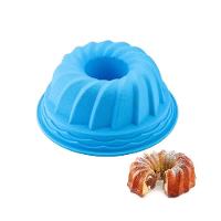 Forma Silicone Bolo Pudim Torta Assadeira Air Fryer Vazada Redonda Reutilizavel Antiaderente Confeitaria - 8