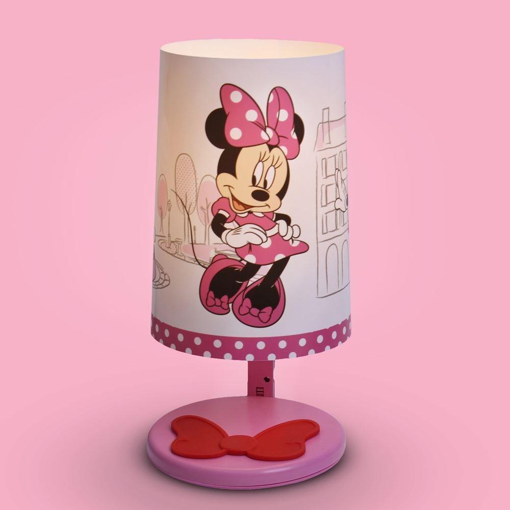 Luminária Abajur De Mesa Minnie Mickey Mouse - 1