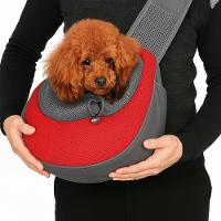Bolsa Transporte Cachorro Gato Mala De Ombro Passeio Canguru Pet Com Bolsos Viagem Ombro Porta Celular Tiracolo Transver - 1