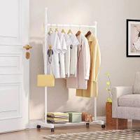 Organizador Guarda Roupa Arara Cabideiro Sapateira Rack Expositor Ganchos Multiuso 30kg Branco - 2