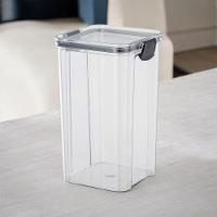 Pote Hermético Quadrado 1,3l Com Tampa De Vedação Segura - Organize Sua Cozinha! - 2