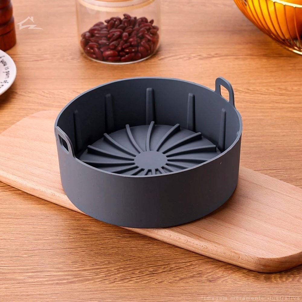 Forma De Silicone Reutilizável Para Airfryer - Praticidade E Sabor Na Sua Cozinha! - 1