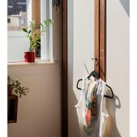 Cabide Veludo Ultra Fino Com Gancho Frontal - Conjunto 3 Peças Preto Para Organizar Seu Closet