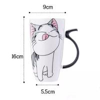 Caneca Gatinho Super Fofo Com 600ml Cute Coffee - 1