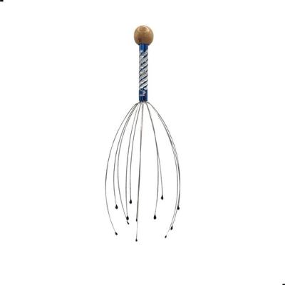 Massageador Coçador De Cabeça Capilar Manual Tipo Aranha Relaxante Estimulador E Alivio Do Estresse