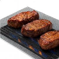 Tela Antiaderrapante Teflon Para Churrasco E Grelha Reutilizável Antiaderente Manta Térmica - 3