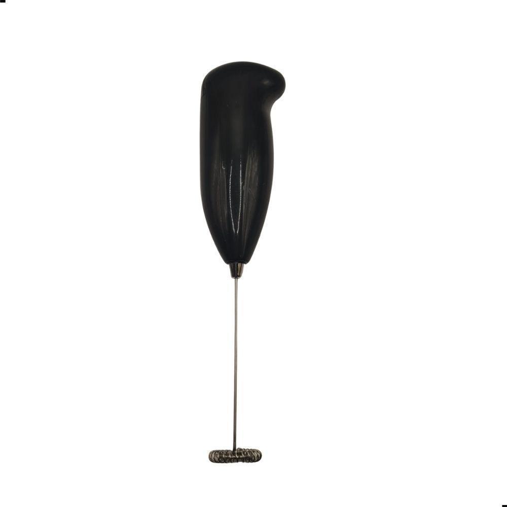 Misturador De Bebidas Portátil Mixer Elétrico Para Café Milk Shake Sucos Ovos A Pilha - 1