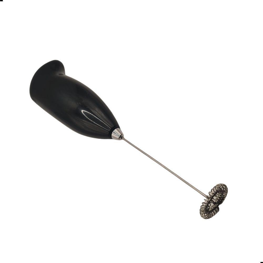 Misturador De Bebidas Portátil Mixer Elétrico Para Café Milk Shake Sucos Ovos A Pilha - 2