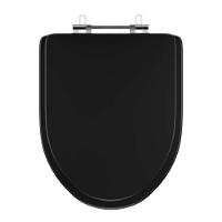 Tampa De Vaso Poliester Gunna Preto Para Bacia Eternit 6lpf - 1