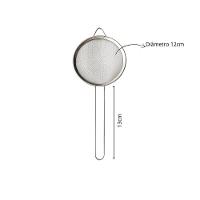 Jogos Peneiras Aço Inox 2 Peças 12cm E 16cm Para Cozinha Preparos - 2