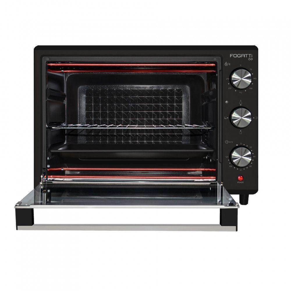 Forno Elétrico De Bancada 50Litros Fogatti Black I50Preto 220V - 4