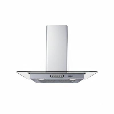 Coifa de Parede Fogatti Vidro Reto Duto Slim 70cm Inox LED 220V