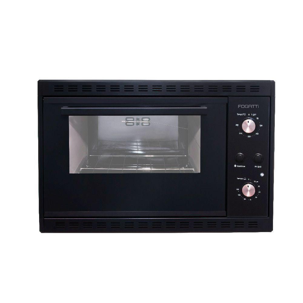 Forno Elétrico Embutir Fogatti Esp Black 45l Preto 220V - 1