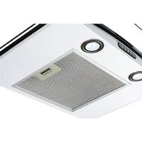 Coifa De Parede 60cm Vidro Curvo Slim Fogatti Branco 220V - 2