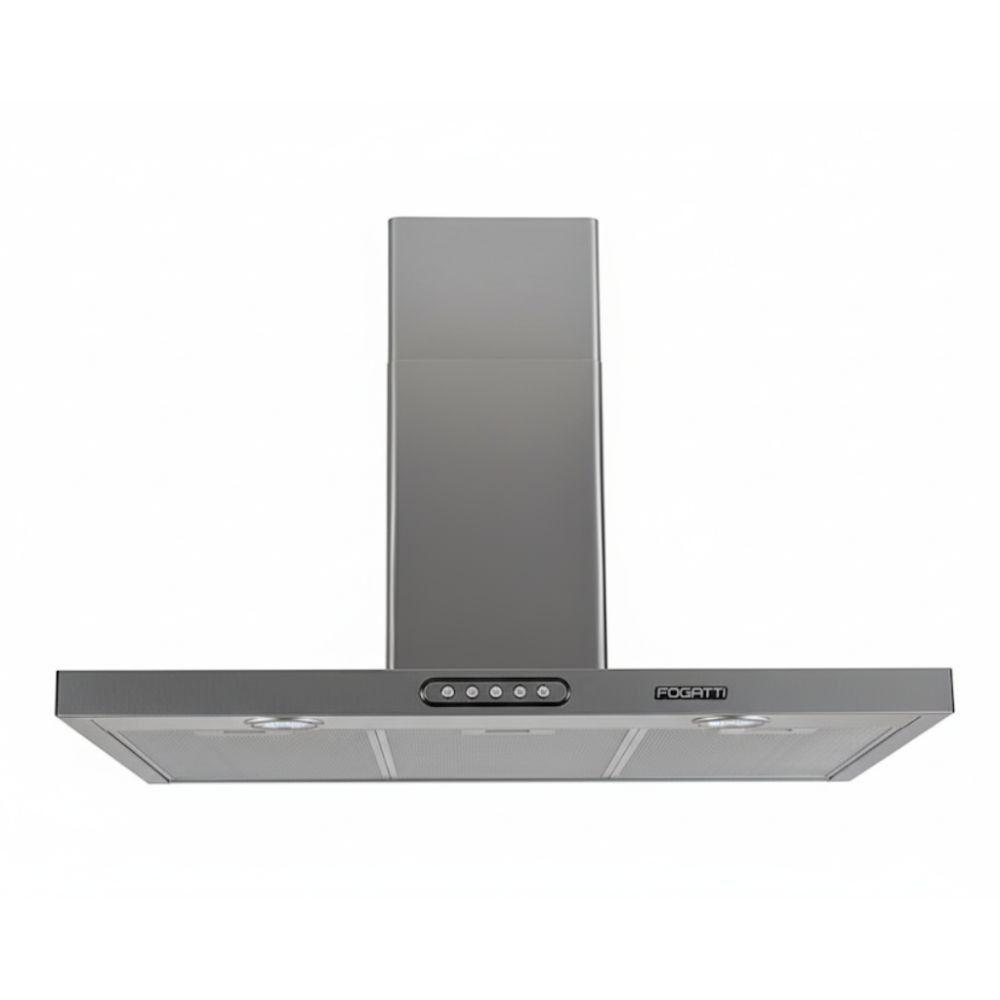 Coifa De Parede 75cm Retangular Duto Slim Fogatti Inox 110V - 1