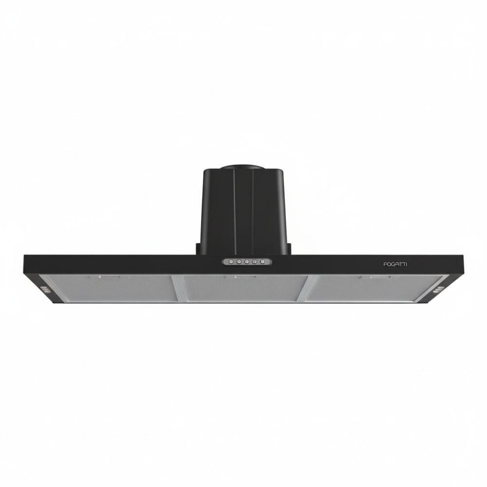 Depurador Fogatti Compact New Embutir Black 90Cm Preto 220V - 1
