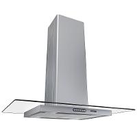 Coifa Ilha 90cm Vidro Reto Fogatti Inox 110V - 1