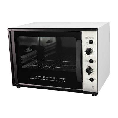 Forno Elétrico Bancada Fogatti SMART60S Com Espeto Giratório Preto 110V
