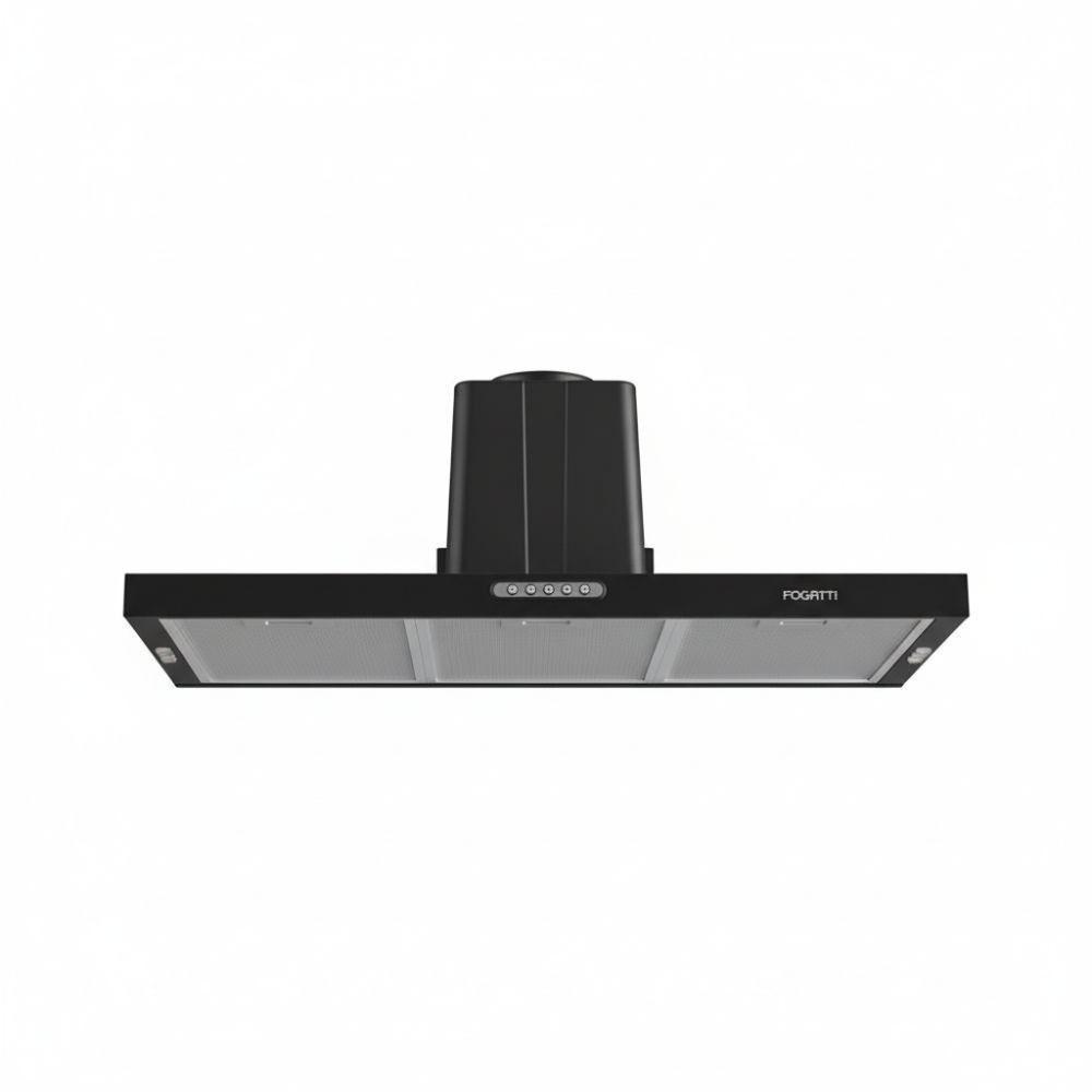 Depurador Fogatti Compact New Embutir Black 75Cm Preto 110V - 1
