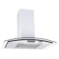Coifa De Parede 70cm Vidro Curvo Slim Fogatti Branco 110V - 1