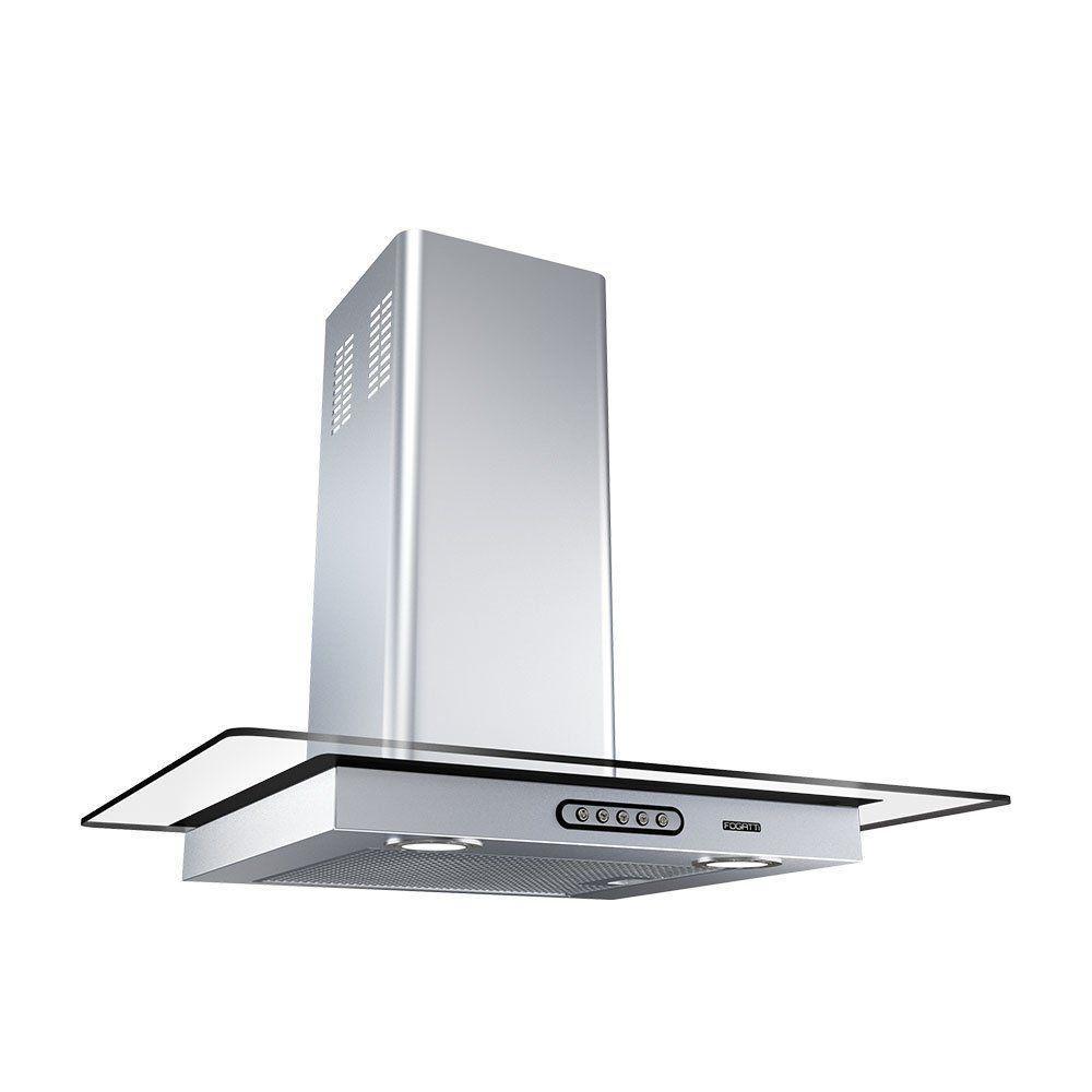 Coifa De Parede 60cm Vidro Reto Duto Slim Fogatti Inox 220V - 3