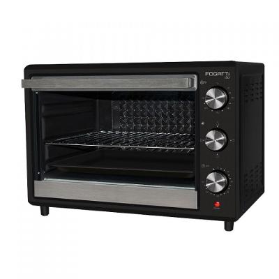 Forno Elétrico de Bancada Fogatti I50 50L com Grill Interior Antiaderente Preto 110V