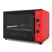 Forno Fogatti Elétrico Bancada Top 60Litros Vermelho 110V - 1