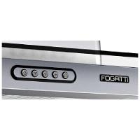 Coifa Ilha 75cm Vidro Reto Fogatti Inox 110V - 3