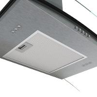 Coifa Fogatti De Parede Clean Vidro Curvo Kromanox 60cm Kromanox 110V - 5