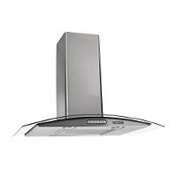 Coifa De Parede 70cm Vidro Curvo Duto Slim Fogatti Inox 110V - 1