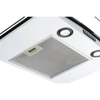 Coifa De Parede 75cm Vidro Curvo Slim Fogatti Branco 110V - 2