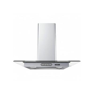 Coifa De Parede 60cm Vidro Reto Duto Slim Fogatti Inox 110V