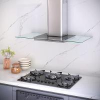 Coifa De Parede 90cm Vidro Reto Duto Slim Fogatti Inox 110V - 2