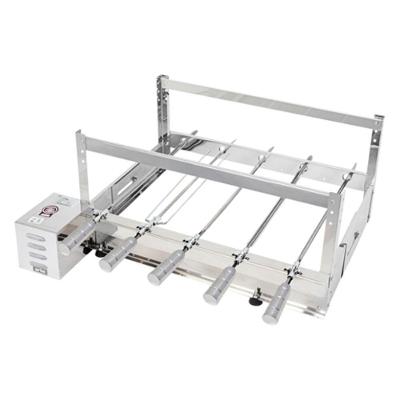 Churrasqueira Giratória Rotativa Aço Inox GBI 05 Espetos Bivolt