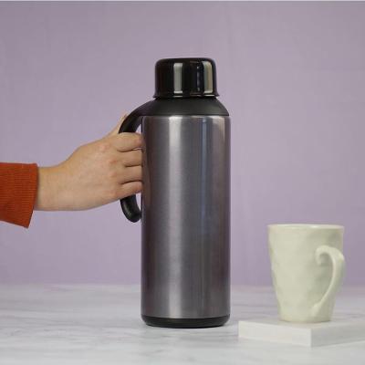 Garrafa Térmica Elegante 1,5l Com Alça - Praticidade E Estilo Para Suas Bebidas