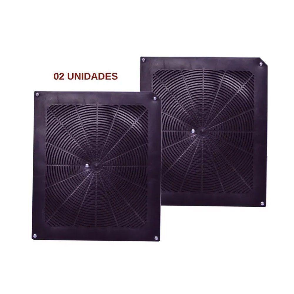 Filtro De Carvão Ativado Para Coifas Fogatti Preto - 1