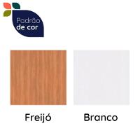 Balcão Armário Macadâmia 800mm Telasul P/cooktop 5 Bocas Freijó/branco - 8