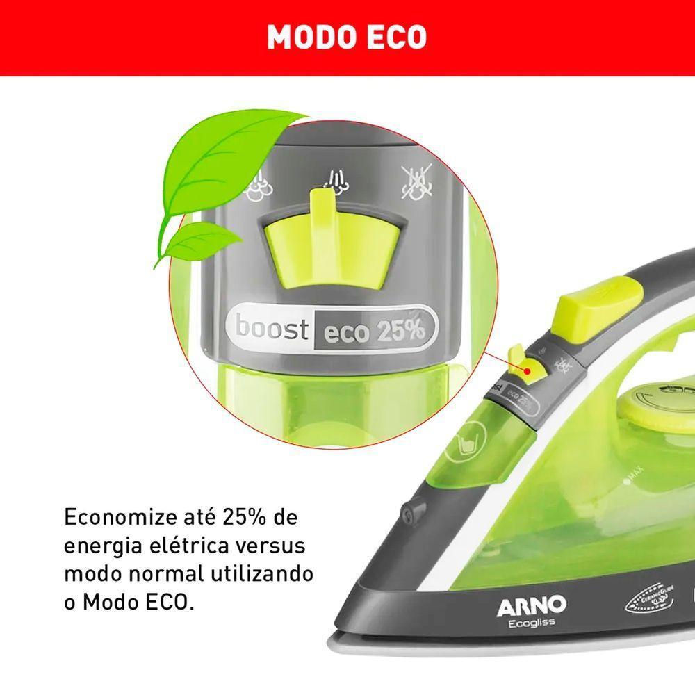 Ferro De Passar A Vapor Arno Ecogliss FEC1 110V - 7