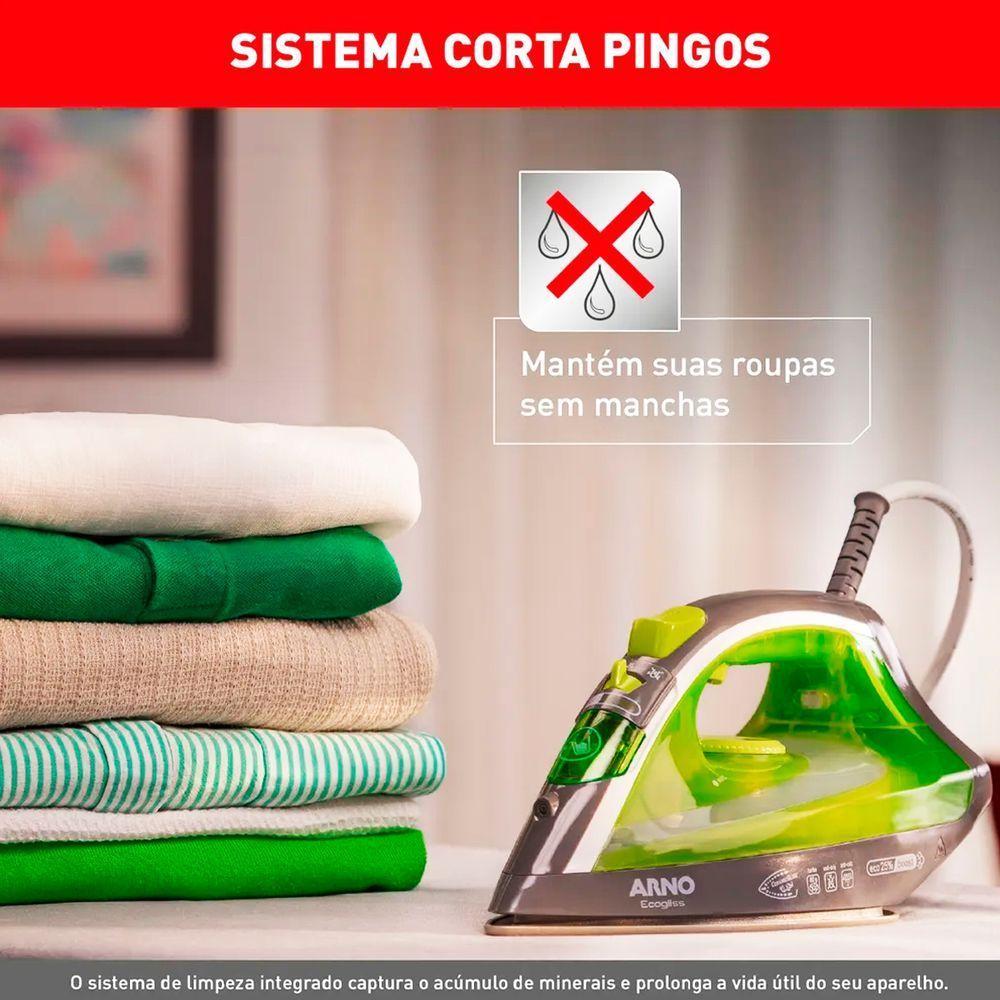 Ferro De Passar A Vapor Arno Ecogliss FEC1 110V - 8