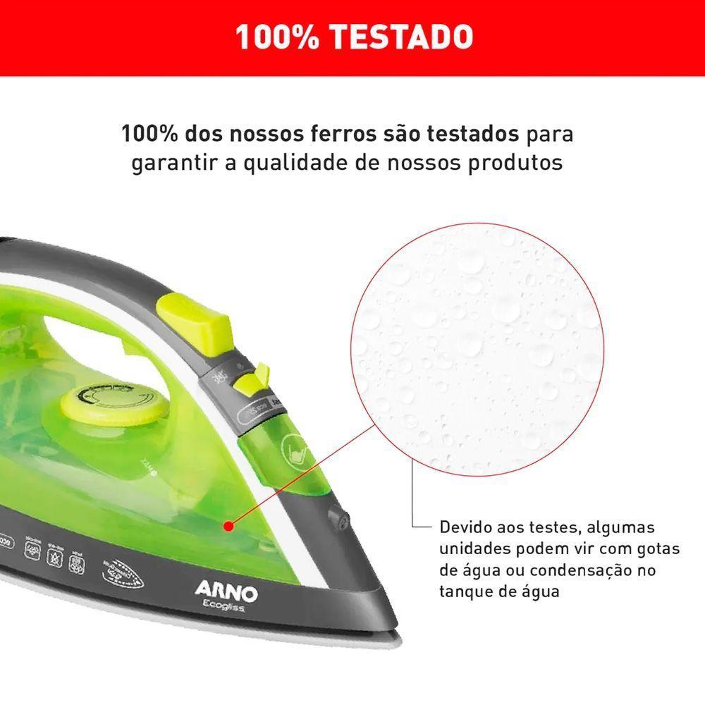 Ferro De Passar A Vapor Arno Ecogliss FEC1 110V - 9