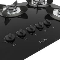 Cooktop Terim Safe Ferro Fundido 5 Bocas A Gas Preto Bivolt - 5