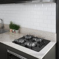 Cooktop Fogatti Safe Ferro Fundido 4 Bocas A Gas Preto Bivolt - 2