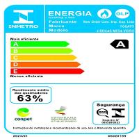 Cooktop Fogatti Safe Ferro Fundido 4 Bocas A Gas Preto Bivolt - 3