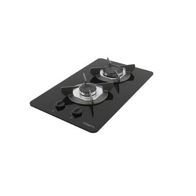 Cooktop Fogatti Safe Ferro Fundido 2 Bocas A Gas Preto Bivolt