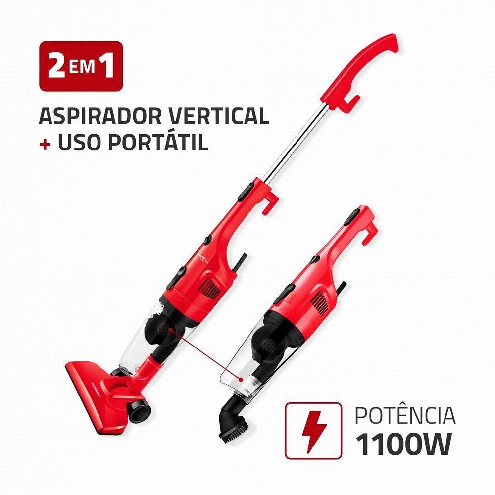 Aspirador De Pó Vertical Mondial Turbo Cycle AP36 1100W 110V - 2