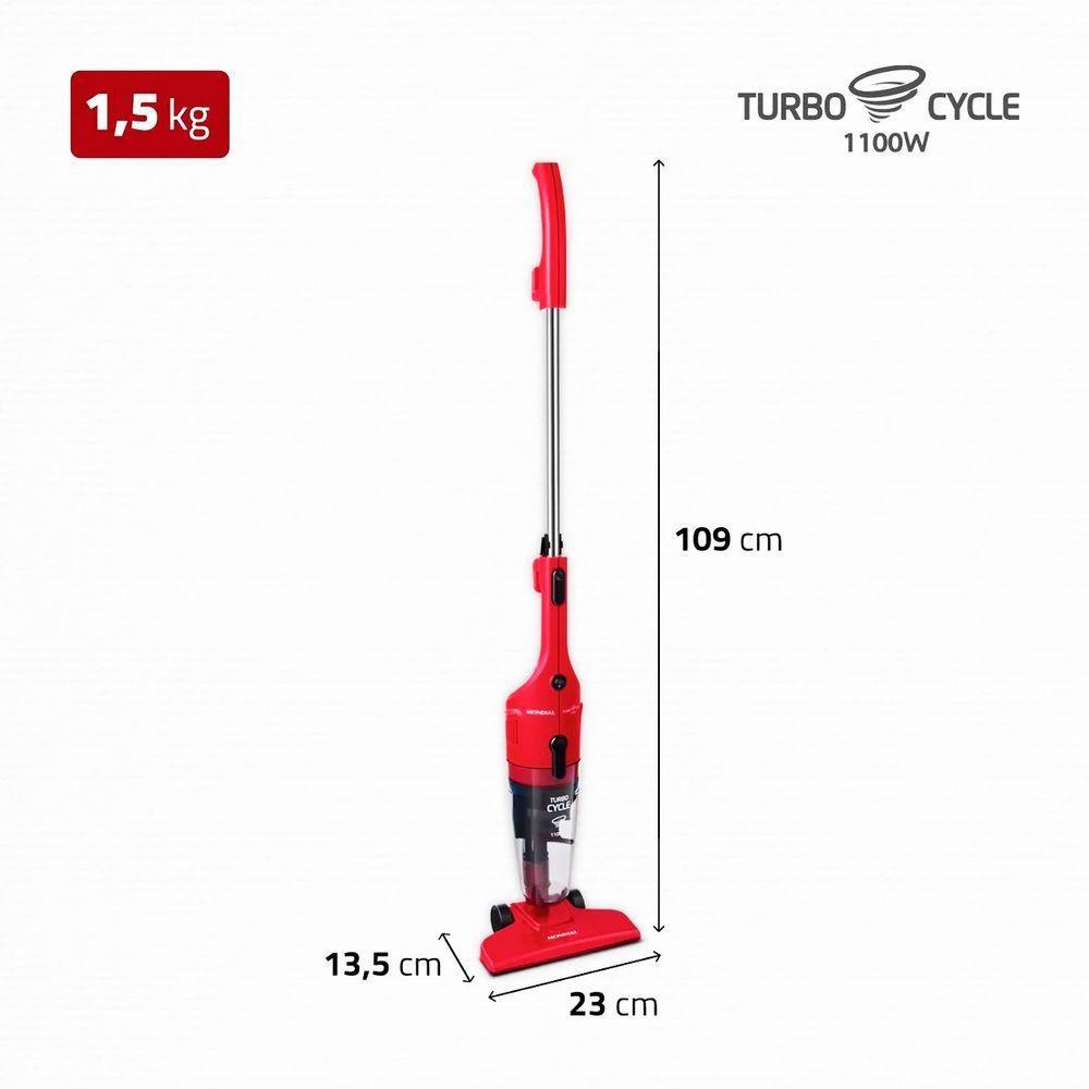 Aspirador De Pó Vertical Mondial Turbo Cycle AP36 1100W 110V - 8