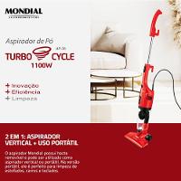 Aspirador De Pó Vertical Mondial Turbo Cycle AP36 1100W 110V - 9