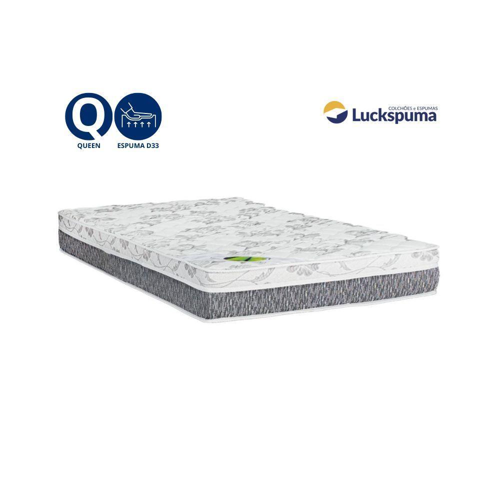 Cama Box Baú Queen Suede + Colchão Aspen Espuma D33 Luckspuma Super Firme 158x198x62 Marrom - 3